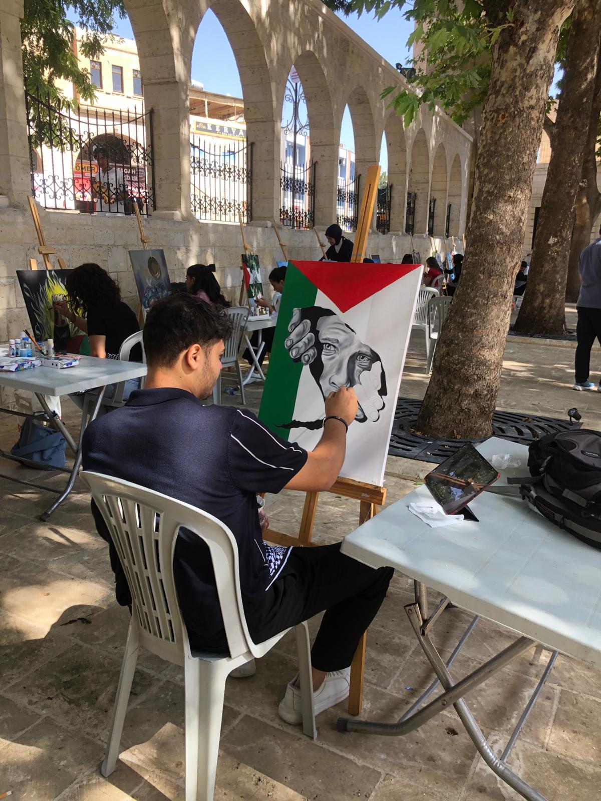 Öğrencilerimiz Toplumsal Farkındalık Temalı Sanat Etkinliğinde Deneyim Kazandı